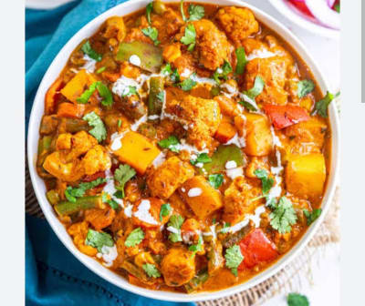Mix veg half