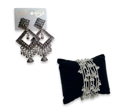 Best for gift Earing Bangle set 