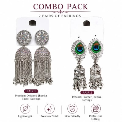 Earing combo pack Trending 2p