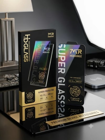 ​MobiRange HD Super Glass Screen Protector.  Model ke liye contact kere 9263605002