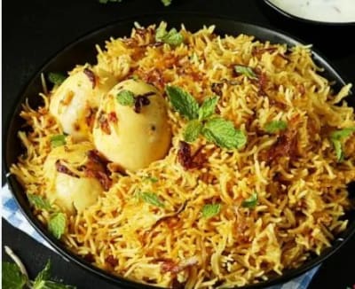 Egg Biryani - Full Plate
