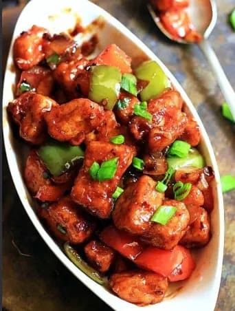 Paneer Chilli - Full Plate