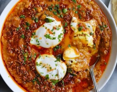 Egg Dal Tadka - Half Plate