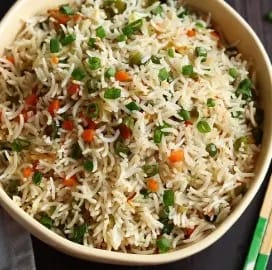 Mix Veg Fried Rice - Half Plate