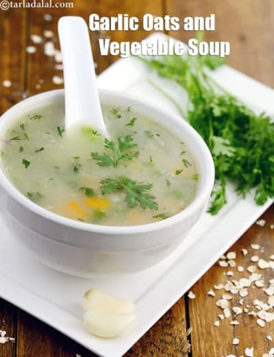 Veg Garlic soup 