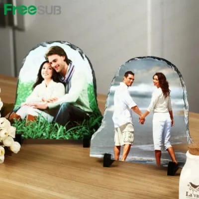 Photo frame Personalize Stone Printing SH02(8"*8")
