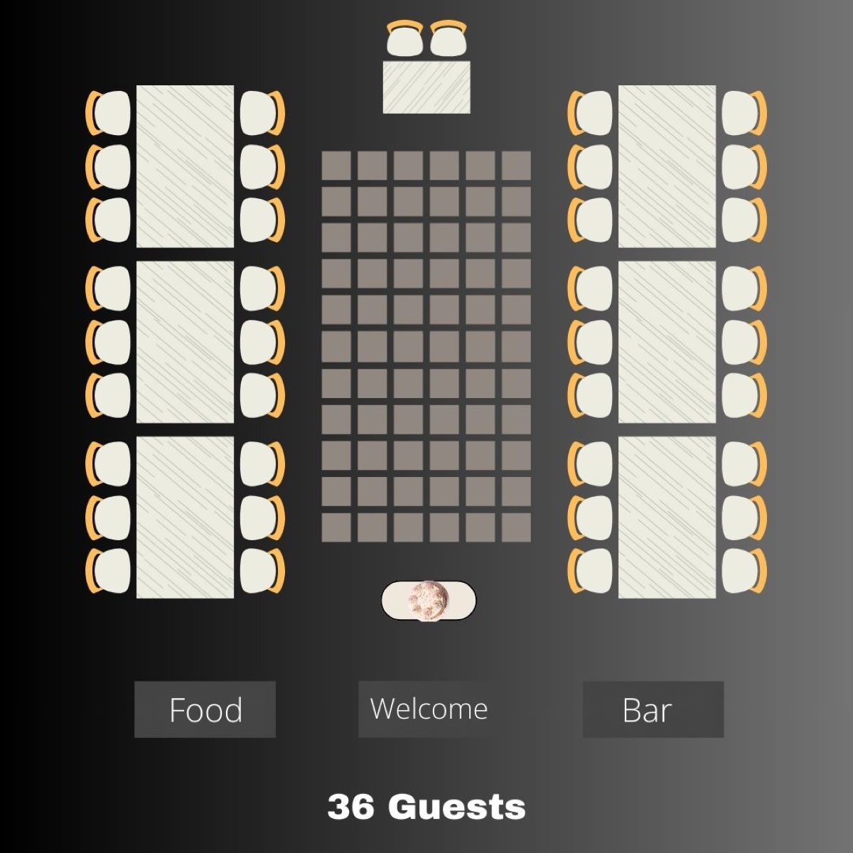 Eternal Bloom Reception Layout
