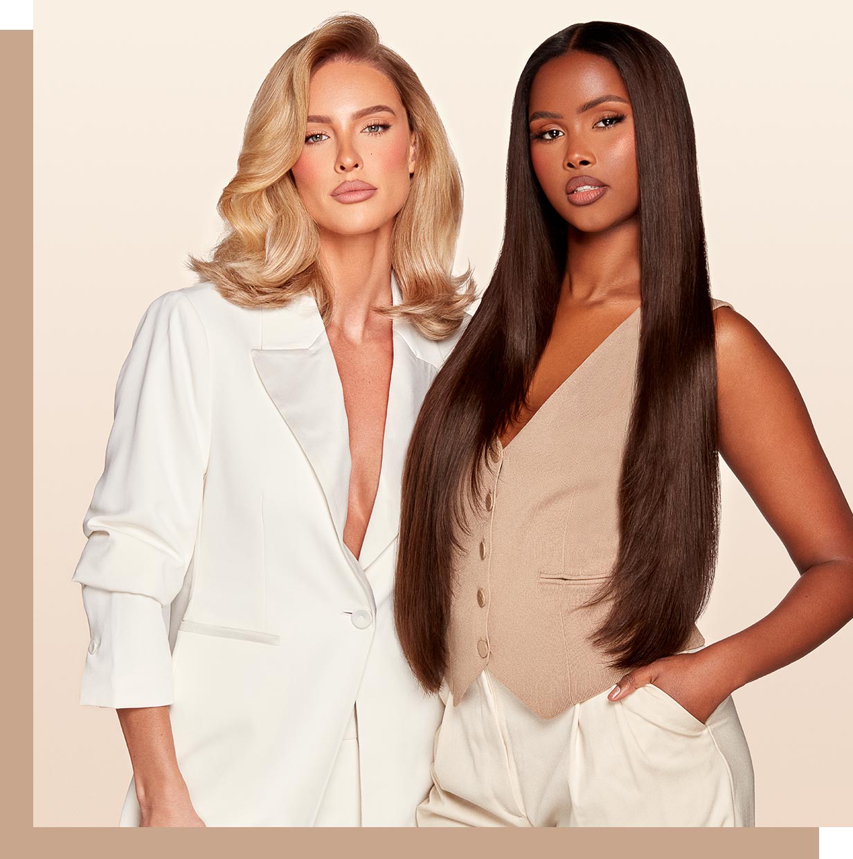 hair extensions promo banner