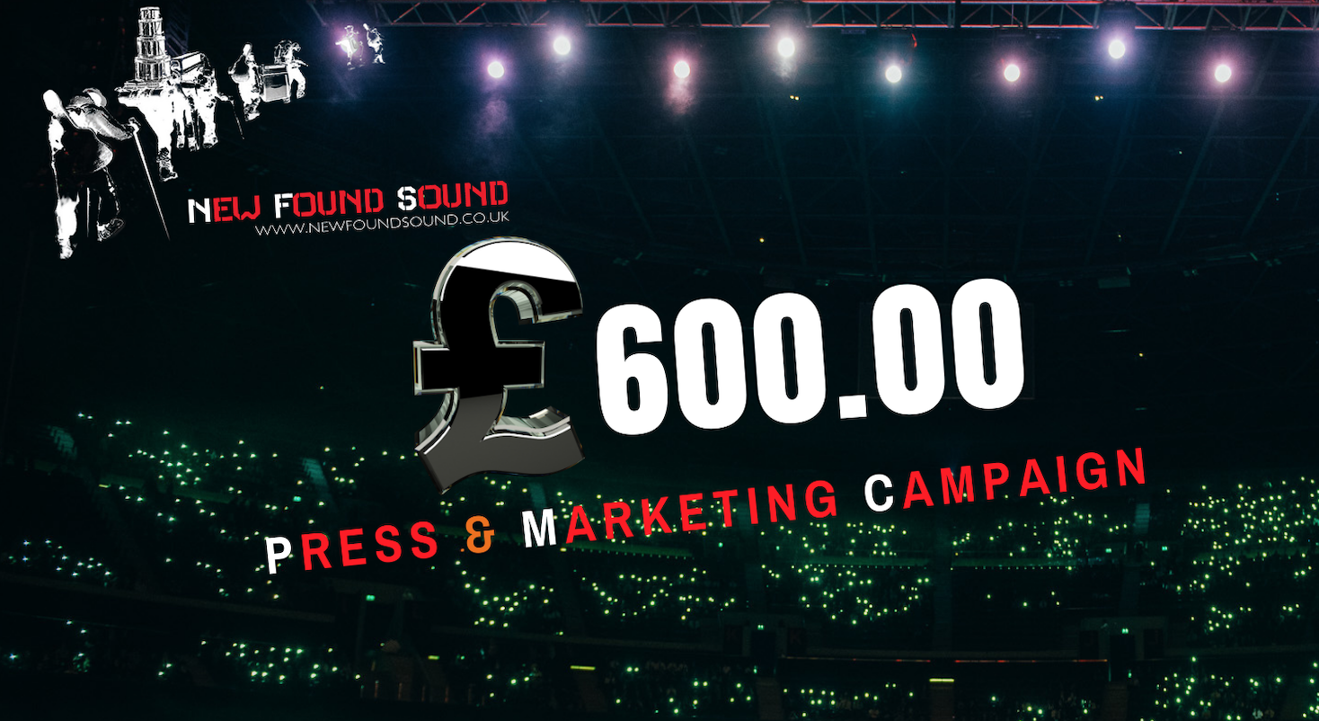 Image for contest: WIN £600 NewFoundSound PR campaign or £100 cash