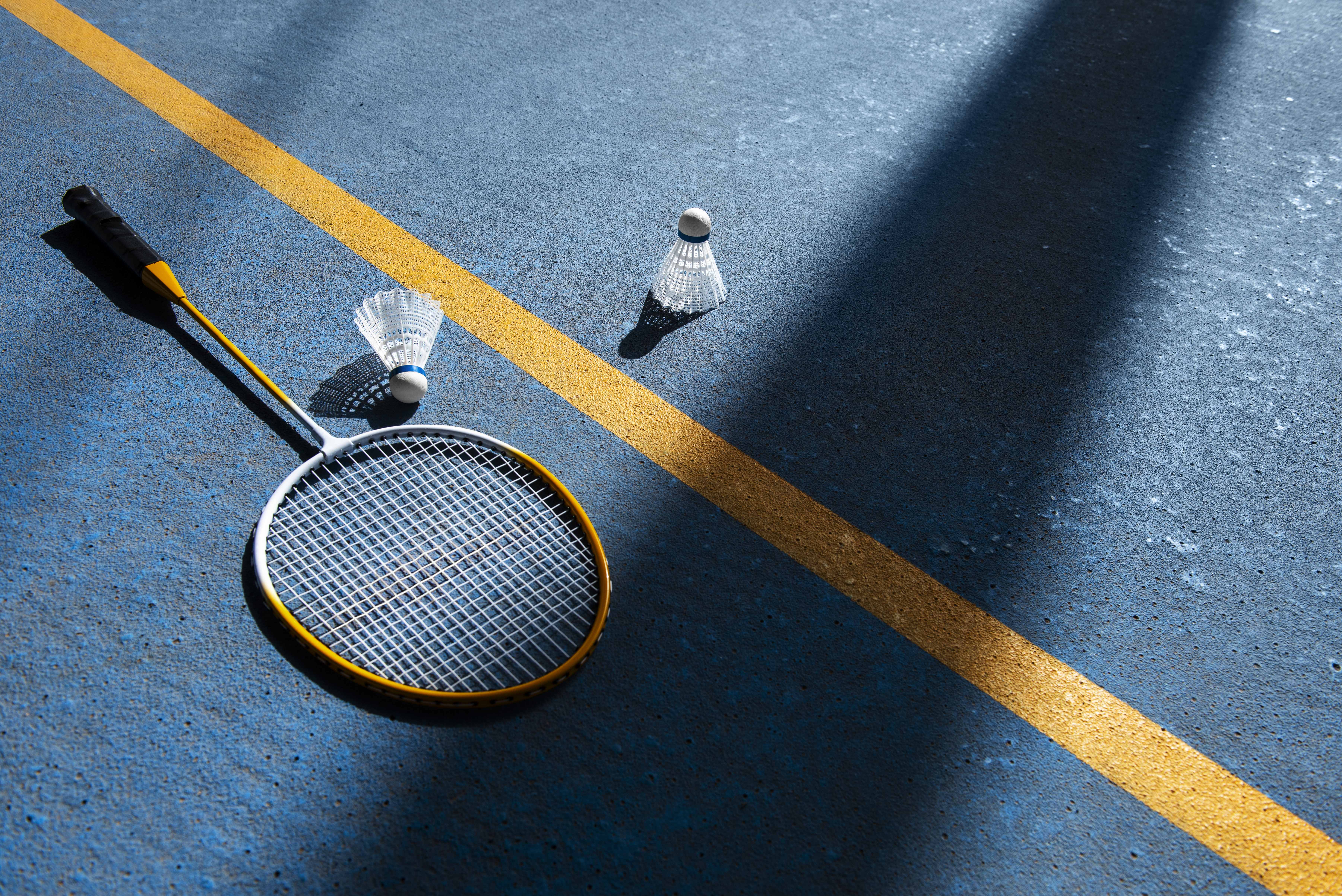 Badminton Court construction