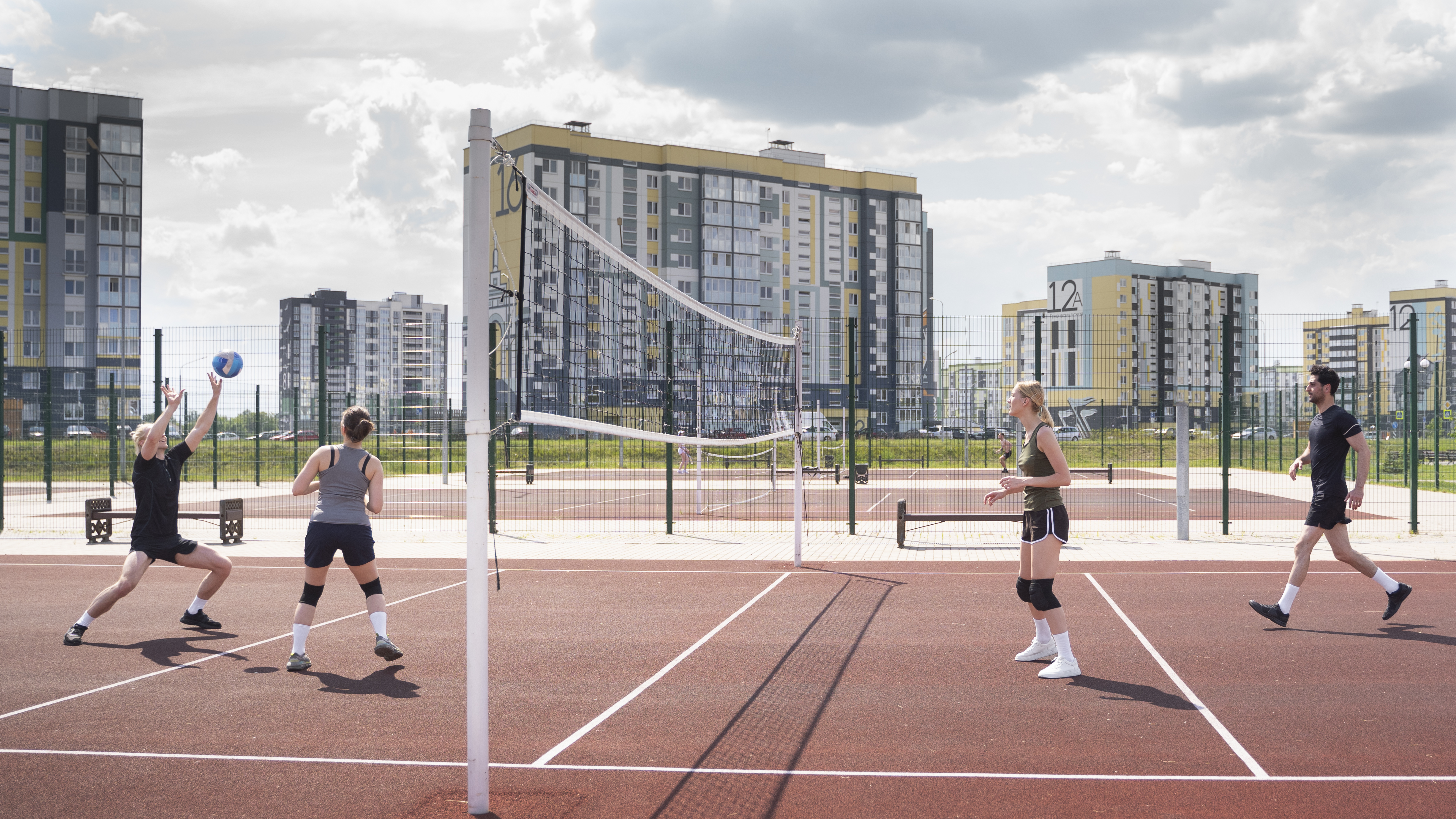 Basketball Court Construction