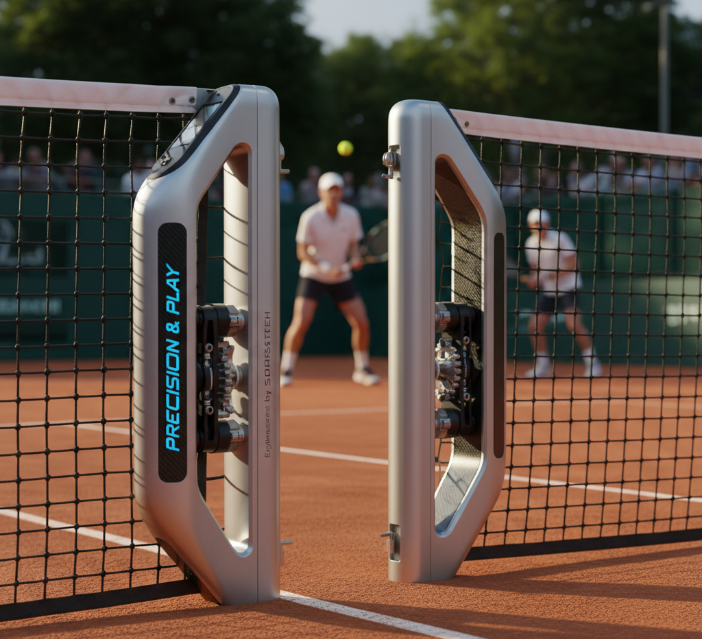 Tennis Poles Engineered for Precision& Play