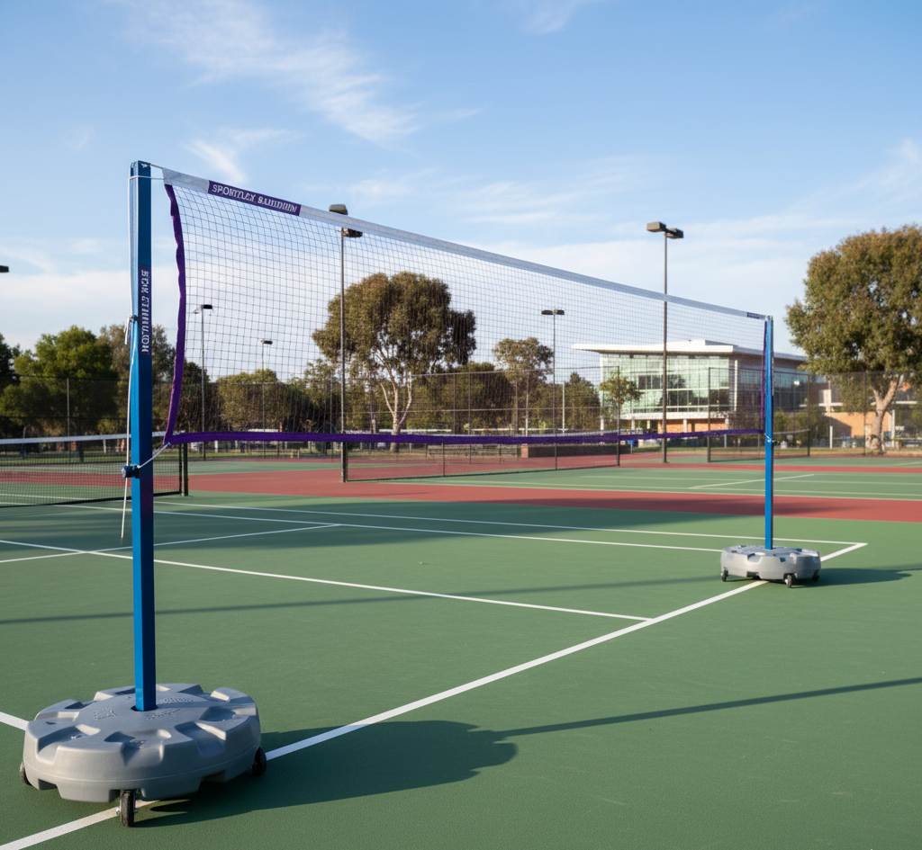 Movable Badminton Poles