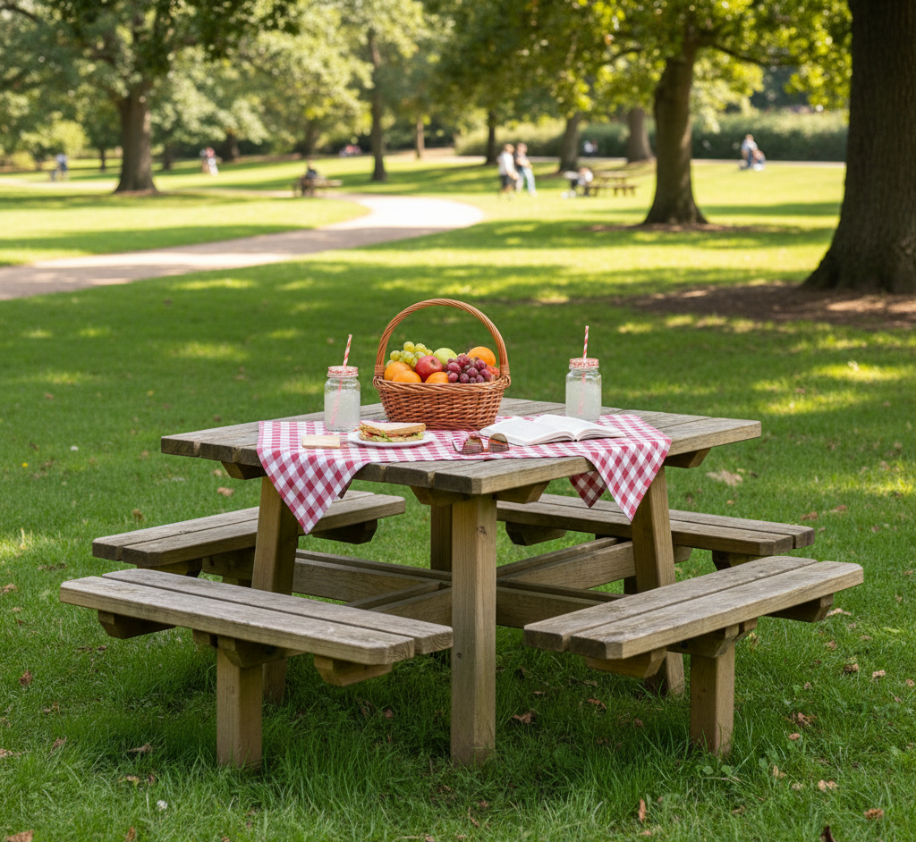 SQUARE PICNIC TABLE
