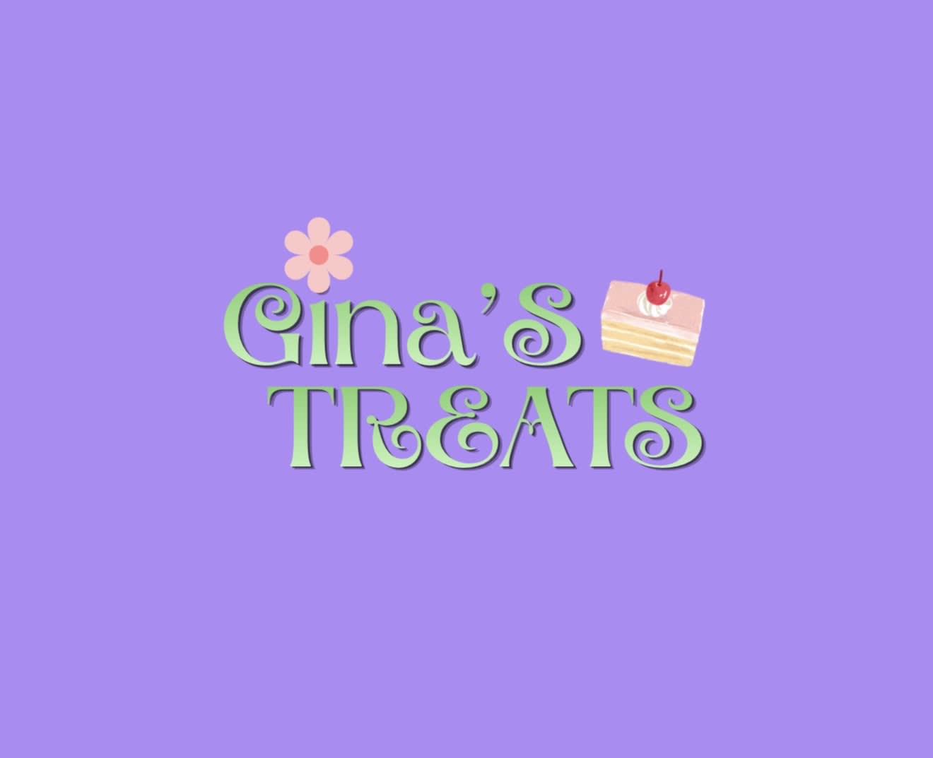 gina's treats banner