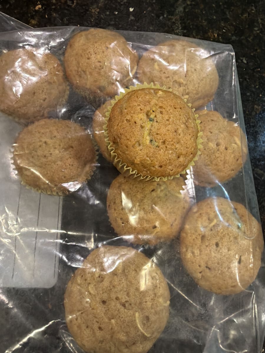 Cinnamon Zucchini muffins product photo