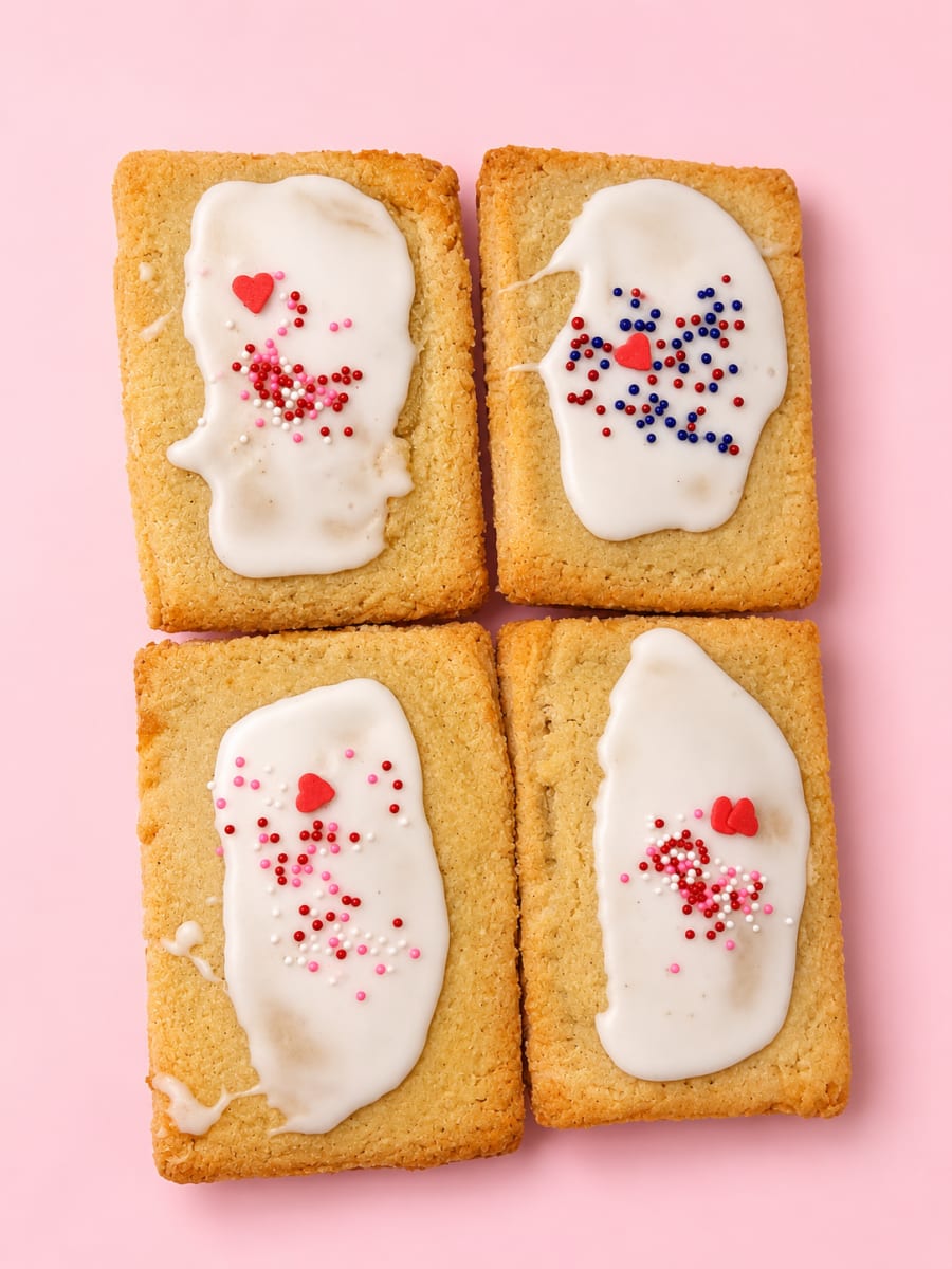 4 Gluten Free Vegan Poptart (2 Mango Sticky Rice & 2 Ube) product photo