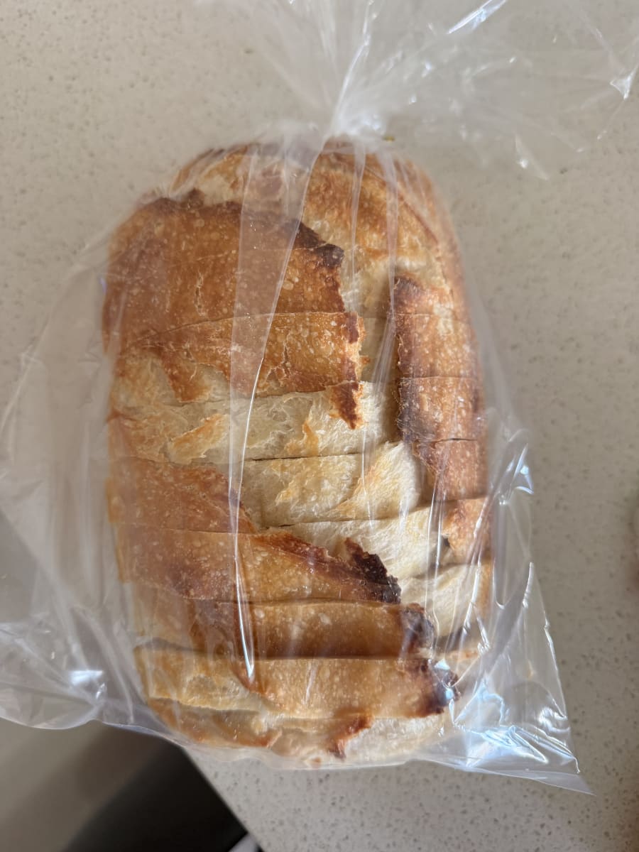 Sourdough sandwhich bread - pre sliced product photo