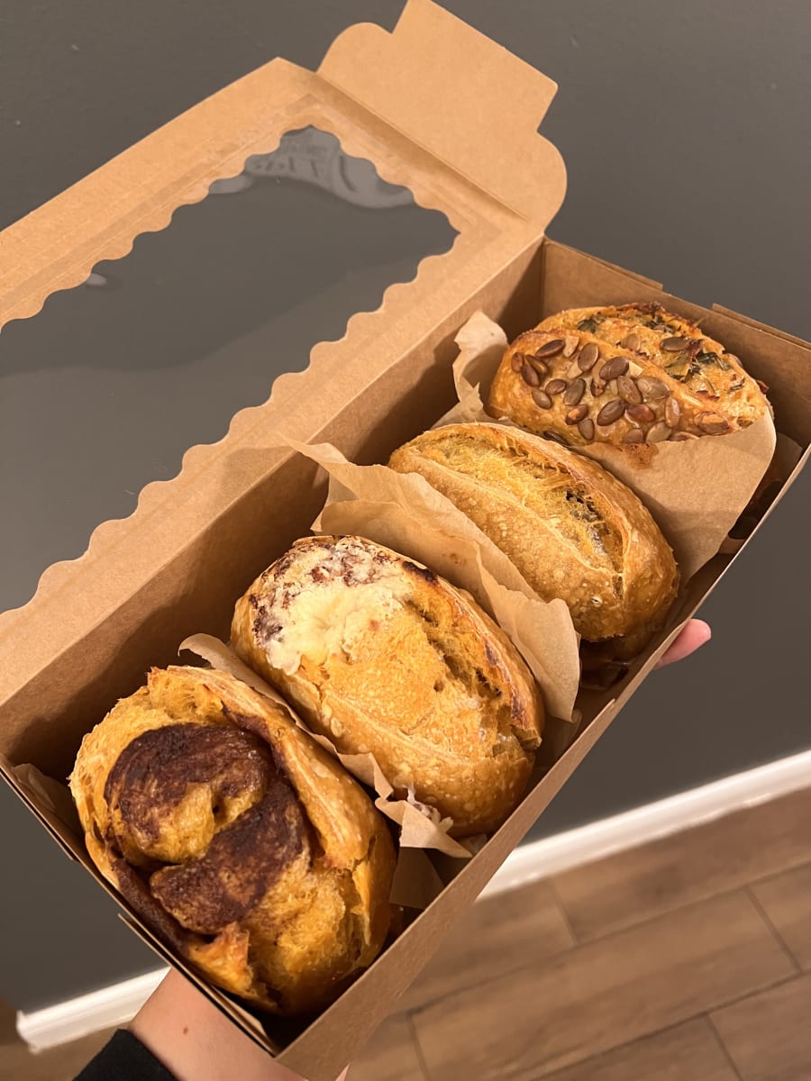 Mini Pumpkin Sourdough Loaf Flight product photo