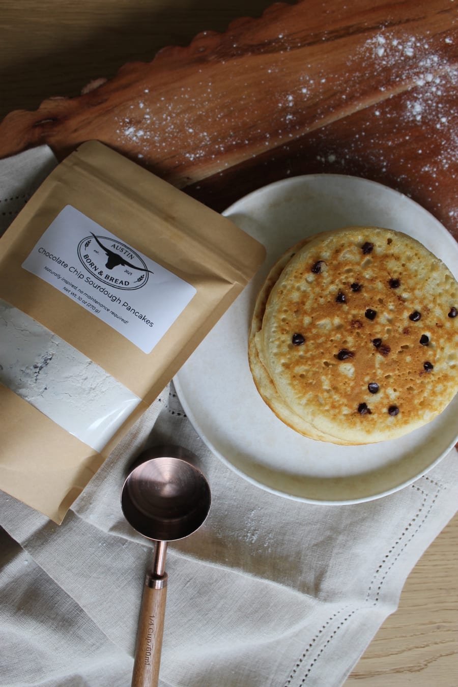 Chocolate Chip Sourdough Pancake Mix product photo