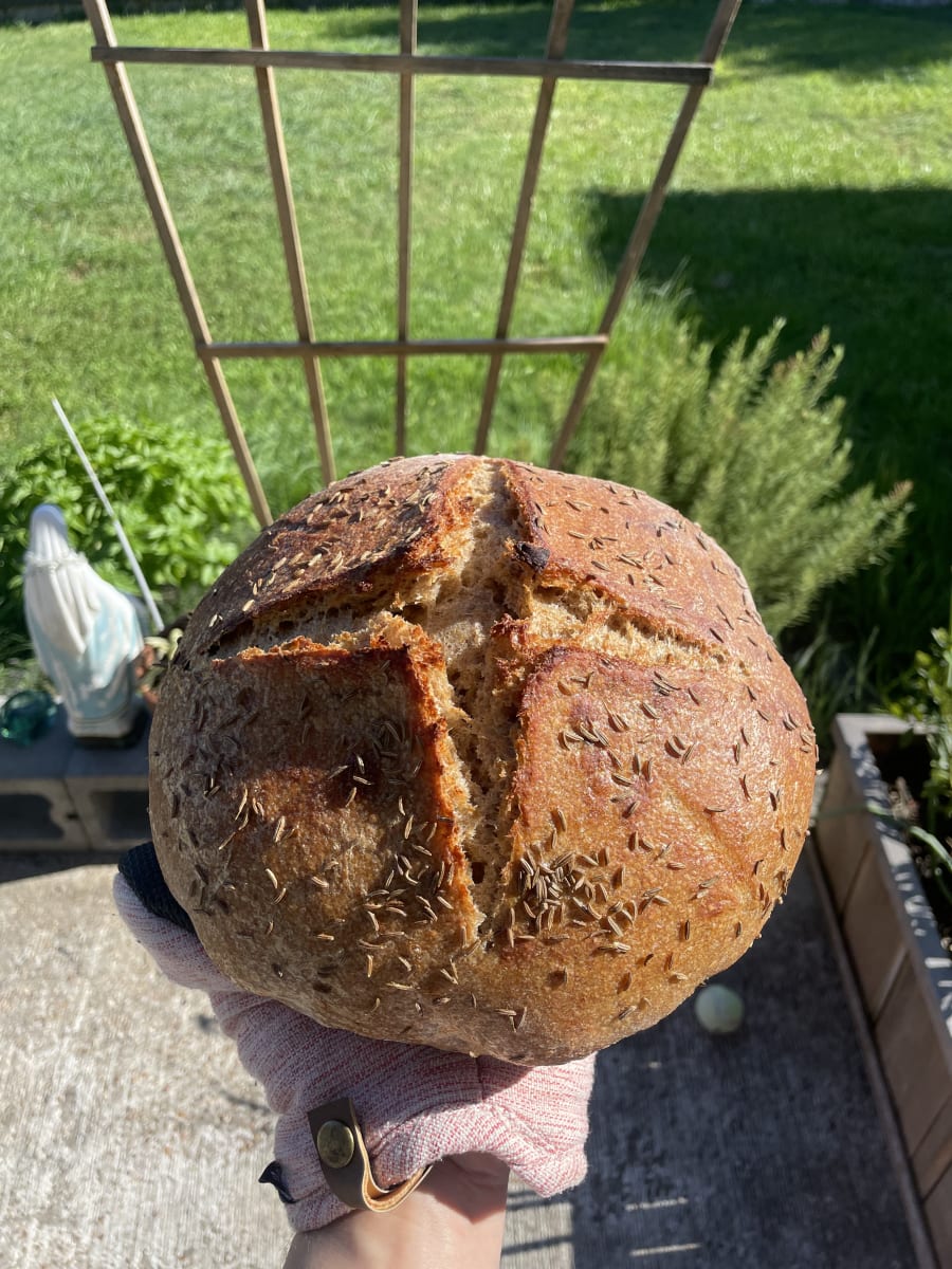 Organic Rye Sourdough Loaf product photo