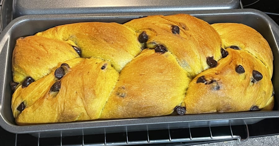 Sourdough Pumpkin Chocolate Chip Brioche product photo