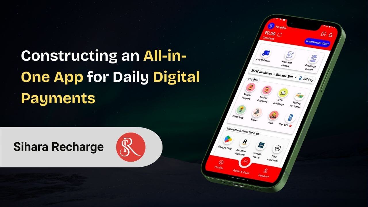 Sihara Recharge – Digital Recharge & Bill Payment Platform
