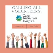 Volunteer with Care Initiatives Hospice