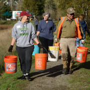 Walking with Buckets