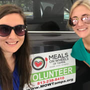 Girl volunteers Girl volunteers