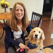 Visiting Dog Volunteer Visiting Dog Volunteer
