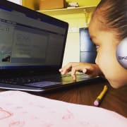 Online tutoring girl Online tutoring girl