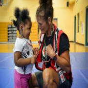 Shelter image with child Shelter image with child