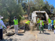 cleanup - garbage truck