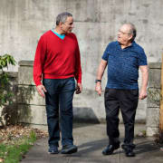 EF Stock Photo. Men Walking