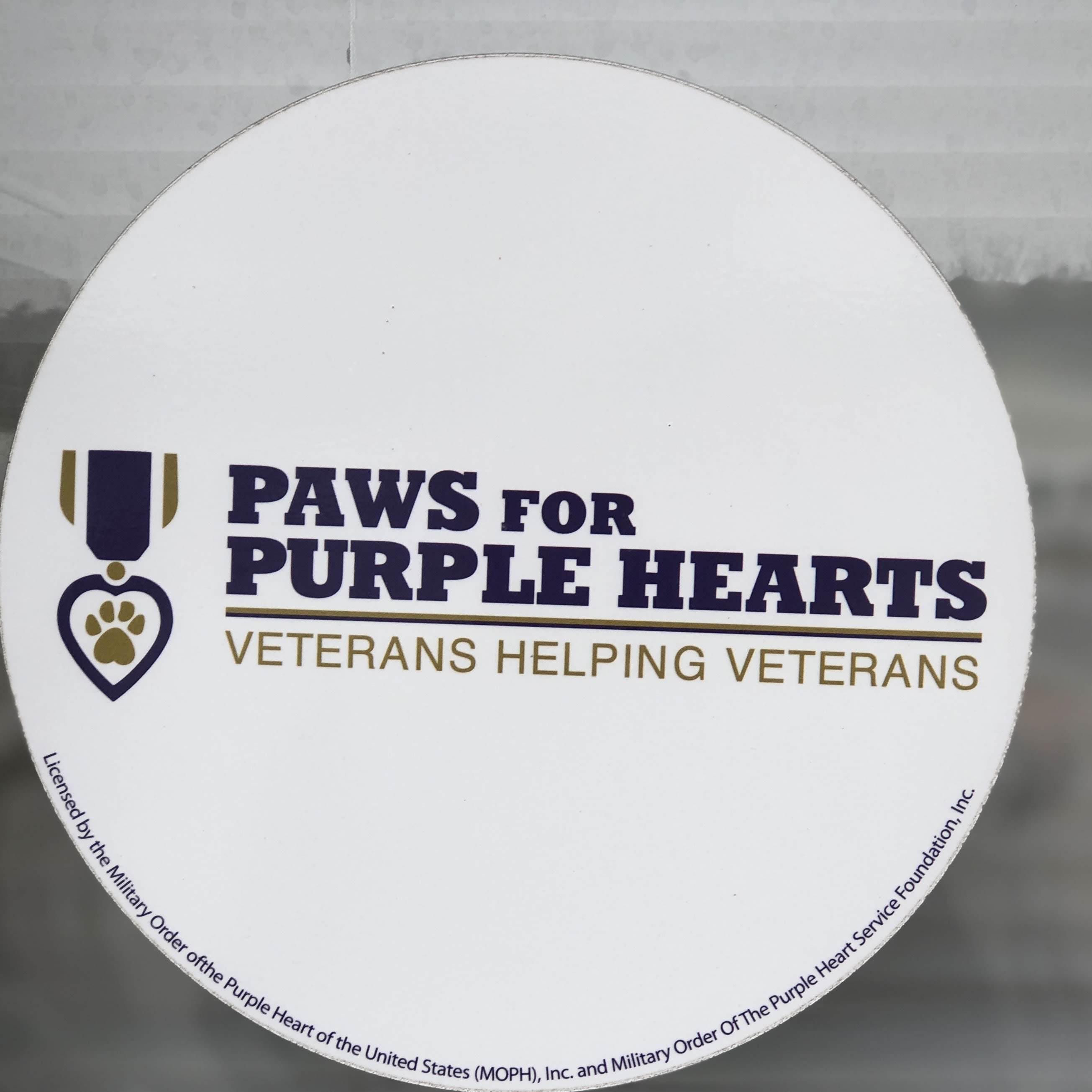 In the Community - Paws For Purple Hearts