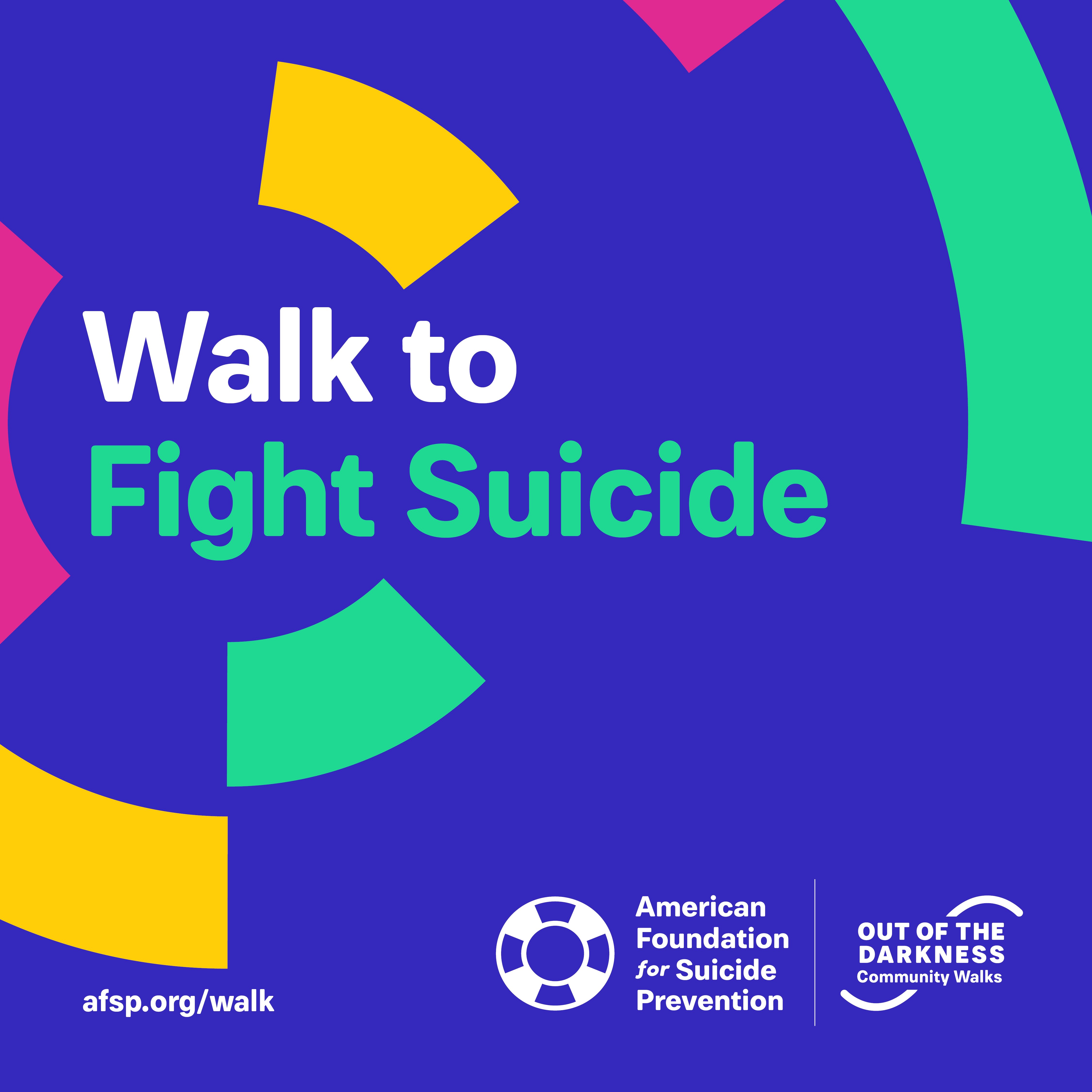 American Foundation for Suicide Prevention Olympia Out of the Darkness