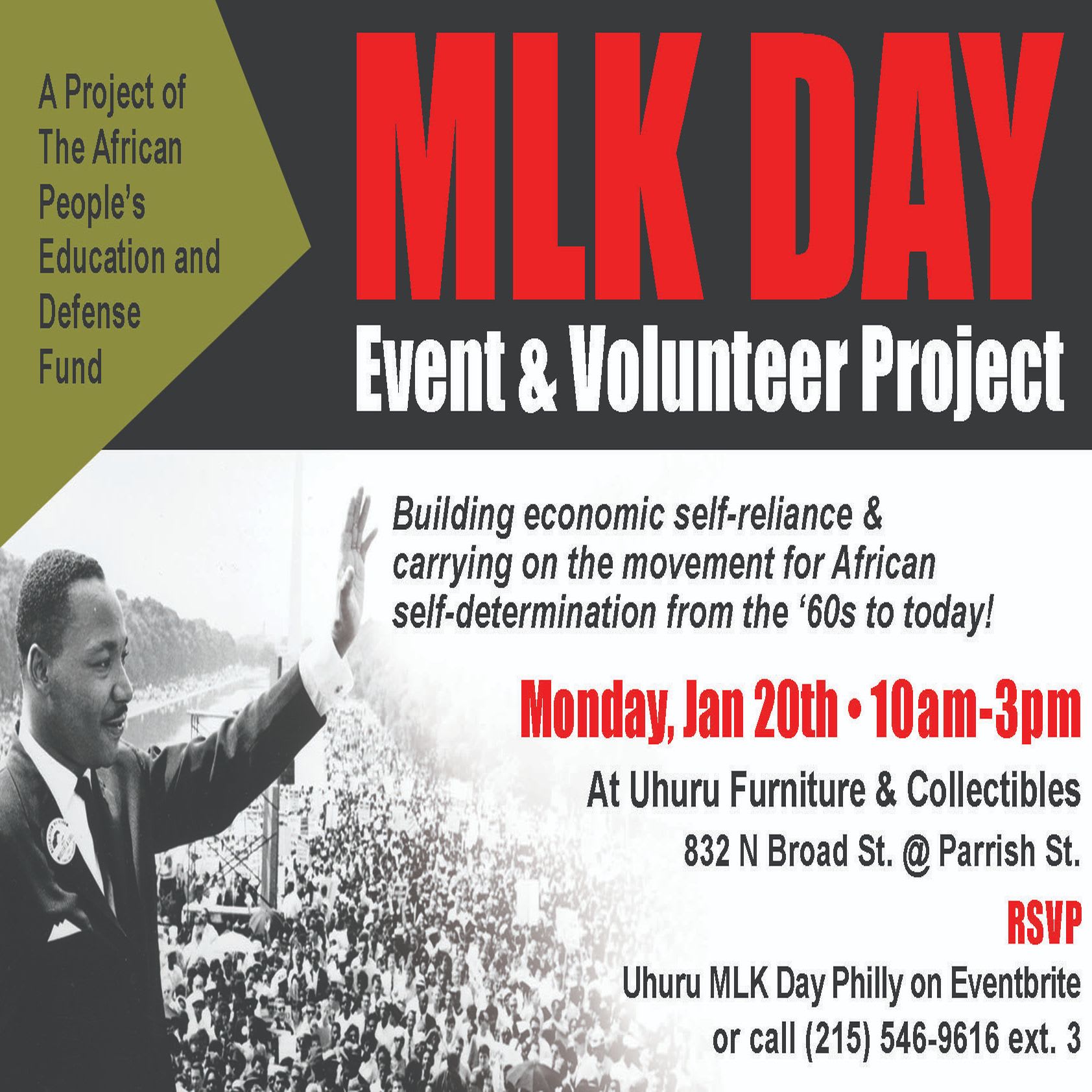 Uhuru Mlk Day Event Volunteer Project Uhuru Furniture And