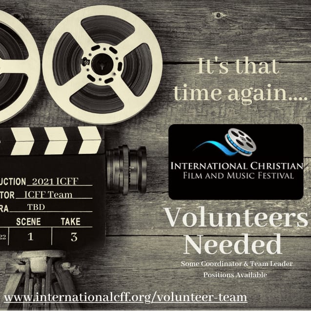 Volunteers for the 2021 International Christian Film & Music Festival