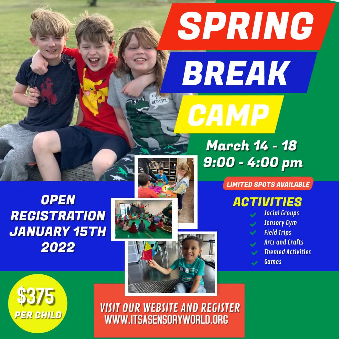 Center for Children with Special Needs Spring Break Camp 2022