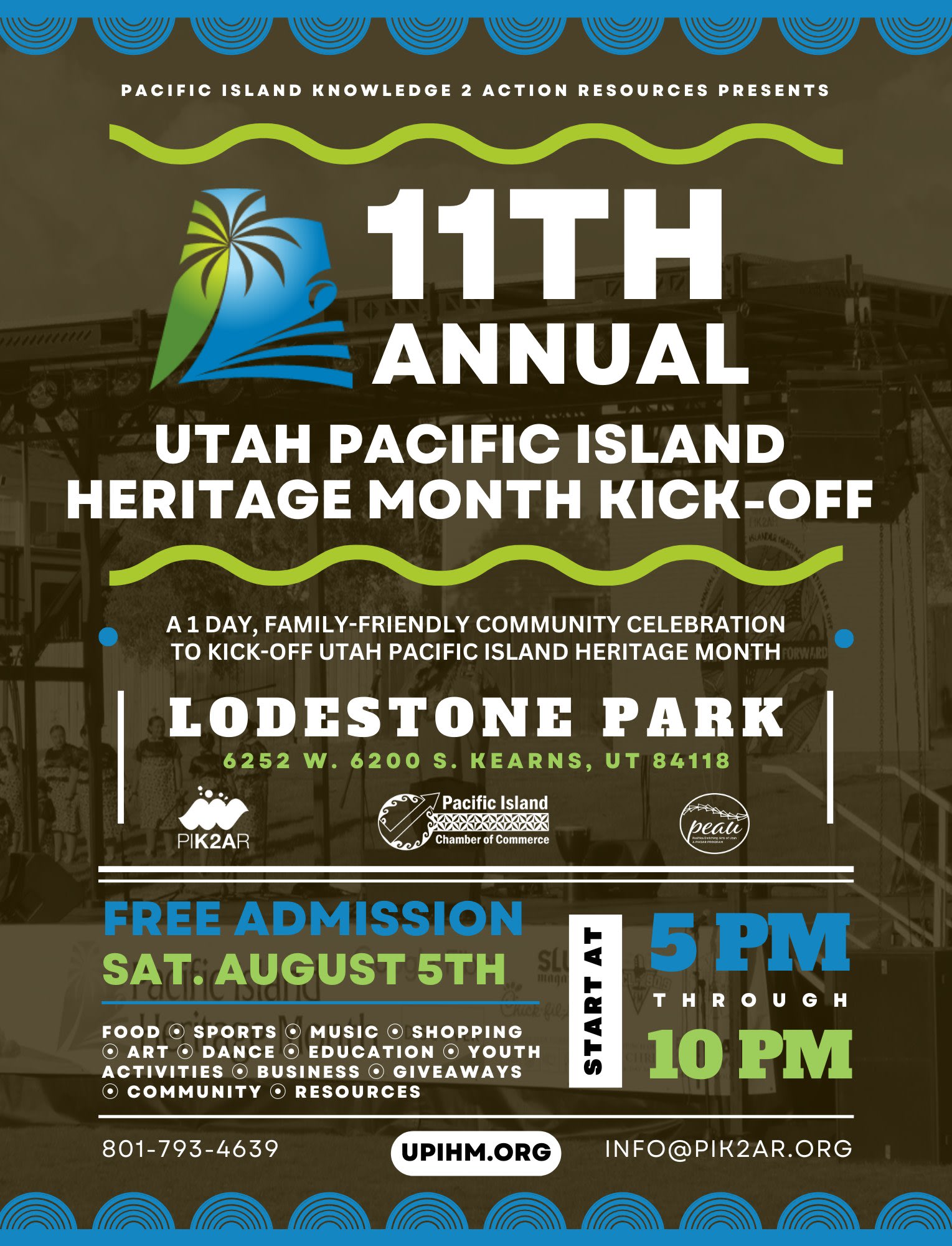 12th Annual Utah Pacific Island Heritage Month Kick Off Event - West Valley  City, UT