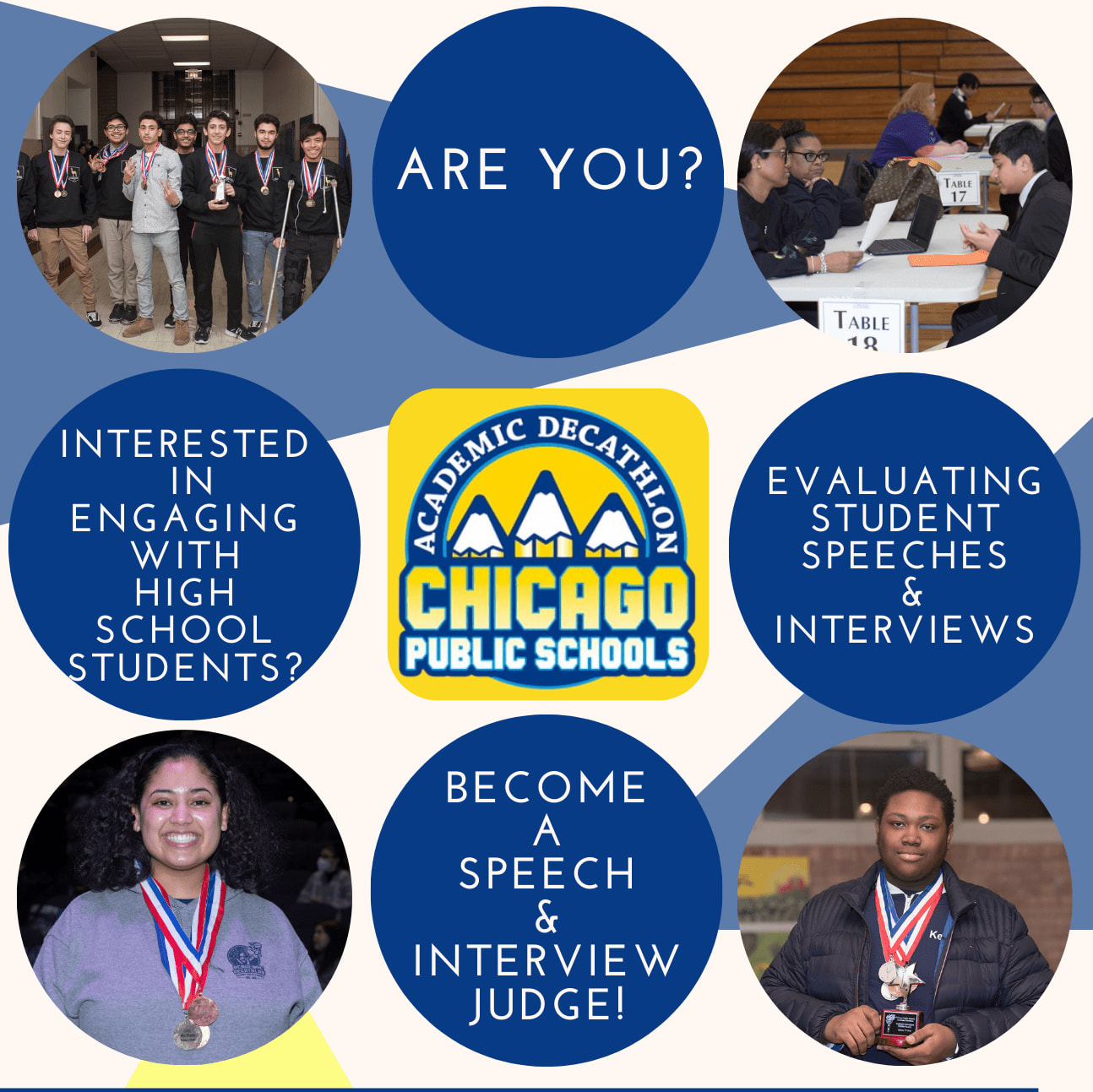 2024 Academic Decathlon Speech & Interview Volunteers Needed Chicago