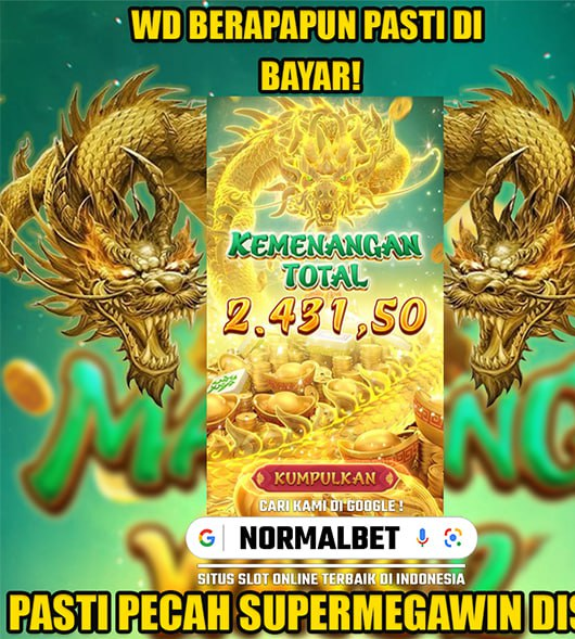 NORMALBET Situs Slot Thailand Tergacor 2024 