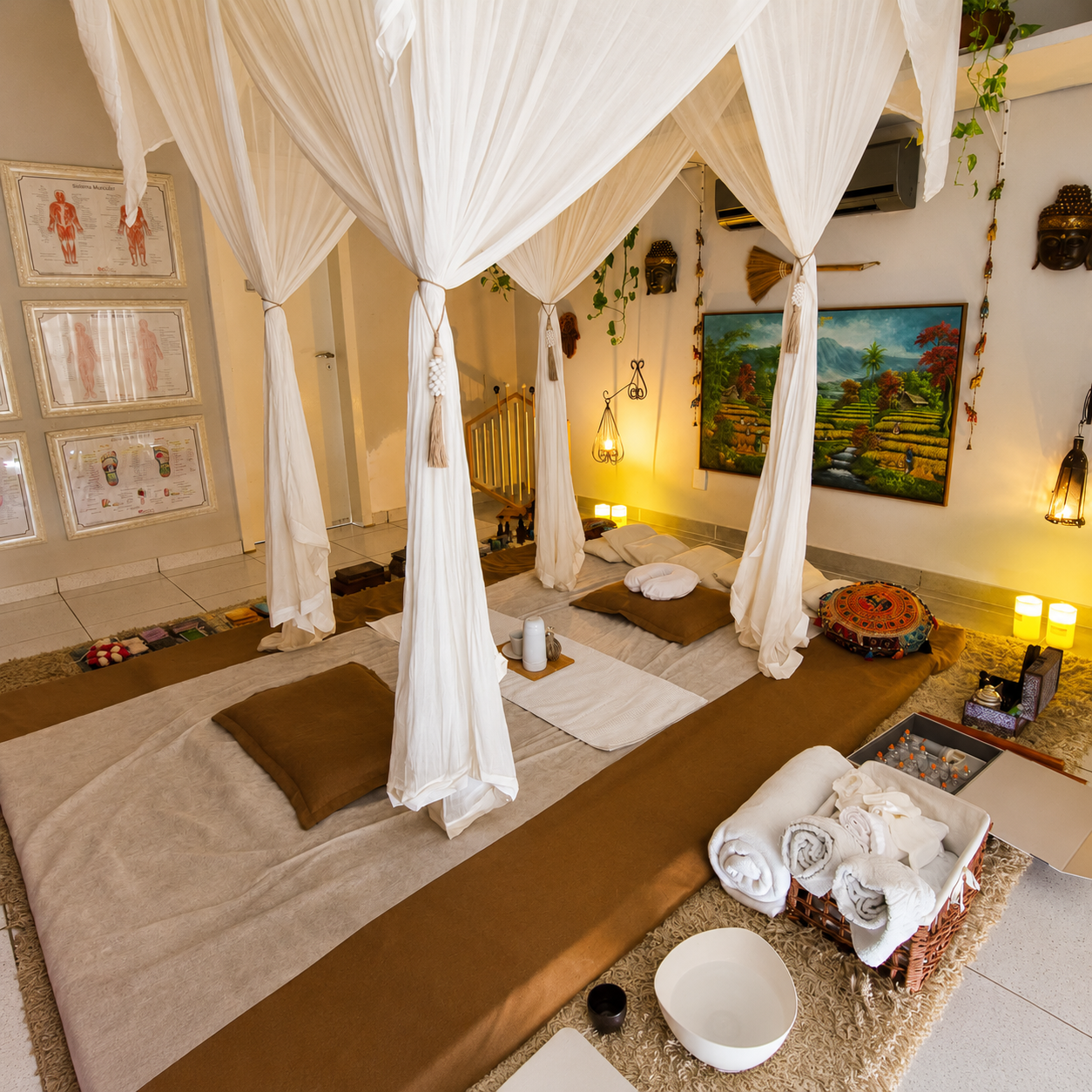 Ambiente de massagem