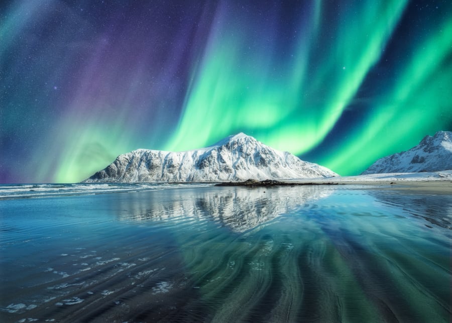 Skagsanden · Flakstadøya