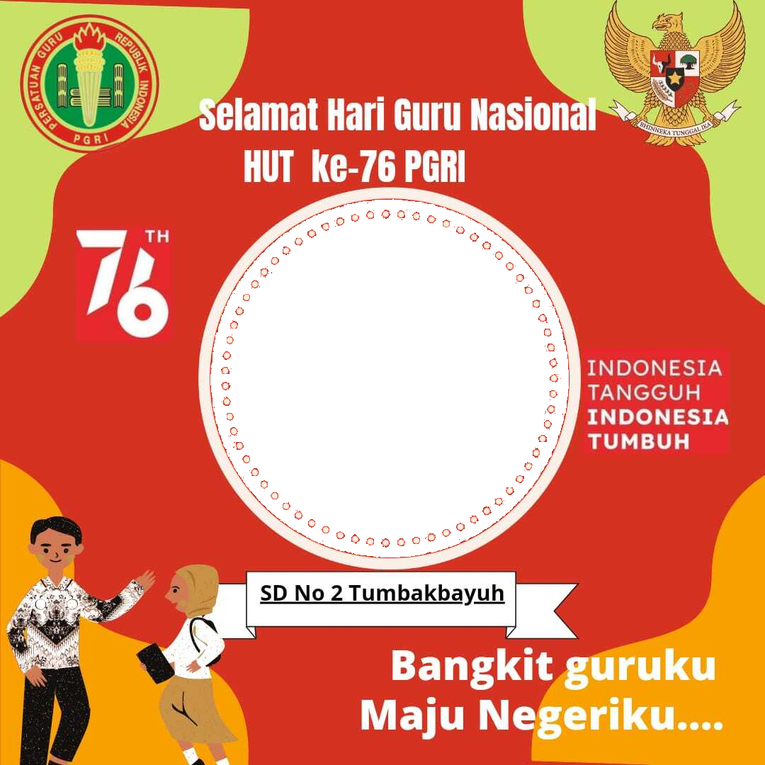 Unduh Background Twibbon hutpgri buatan arie jp