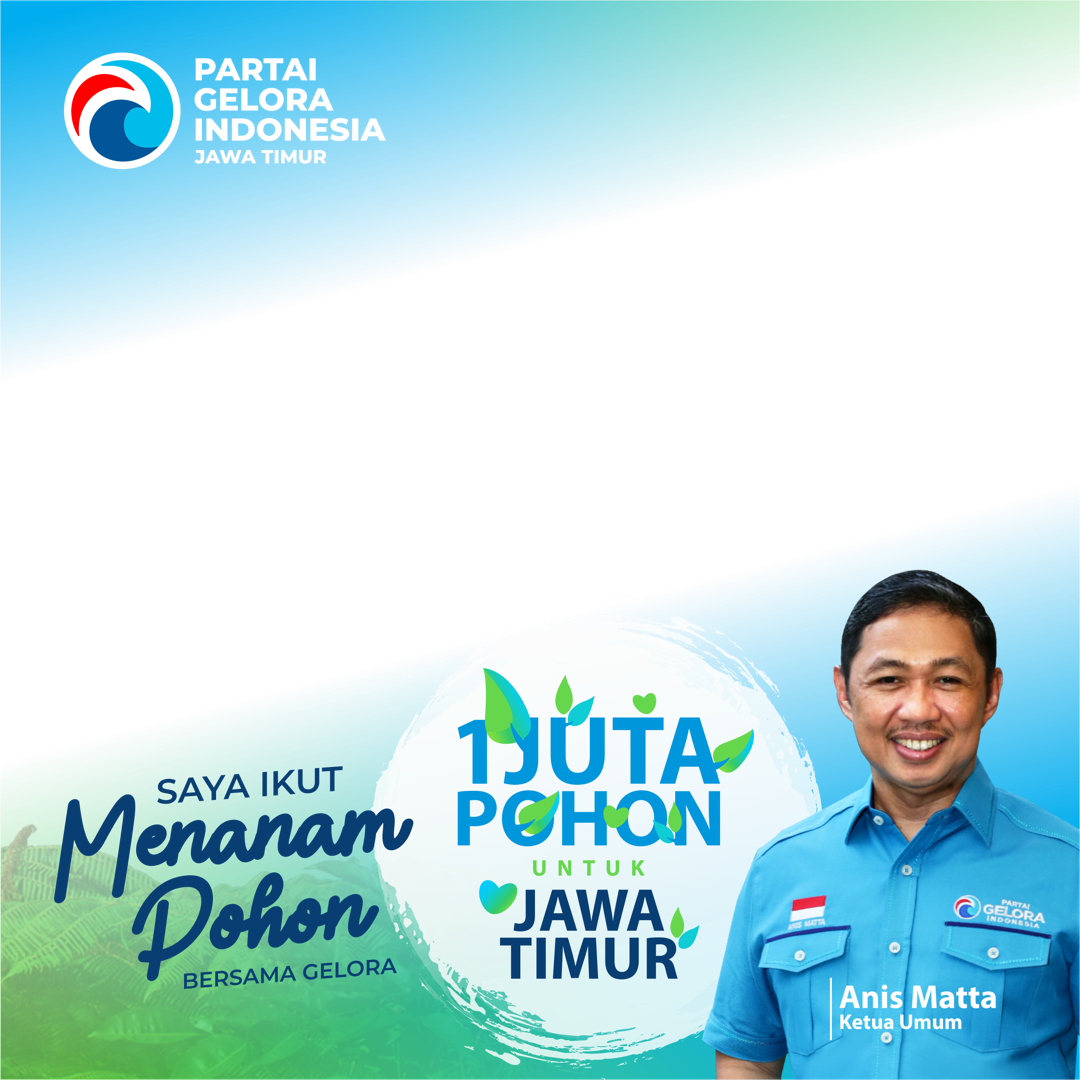 Download Twibbon ayo ikut tanam 1 juta pohon di jawa timur Keren Gratis buatan zulfa haq