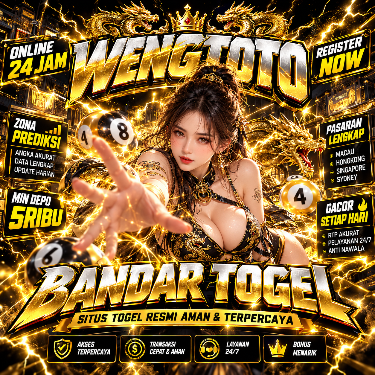 WENGTOTO🪸 Bandar Resmi Togel 4D Dengan Pasaran Terlengkap Mudah Menang