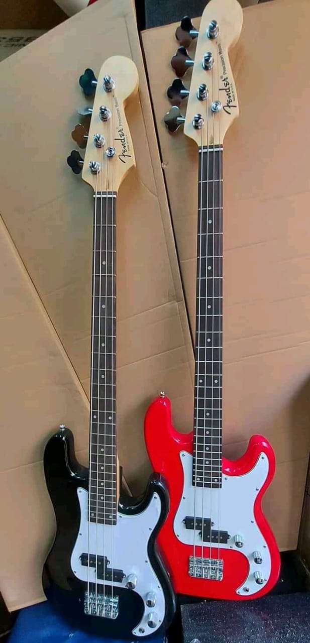 Professional 4-String Fender Bass Guitar - Deep Rich Tone - City Sounds Nairobi