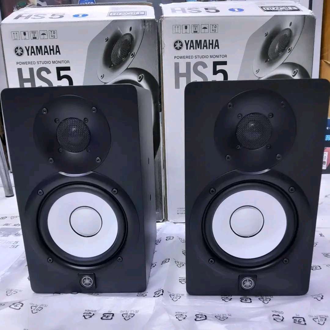 Yamaha HS5 Powered Studio Monitors - Professional Nearfield Audio - City Sounds Nairobi